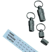Nobby Katalog kovinski krom 22 mm, v blister pakiranju