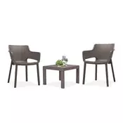 Set vrtnega pohištva za balkon Roeva cappuccino