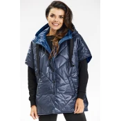 Awama Womans Vest A684 Navy Blue