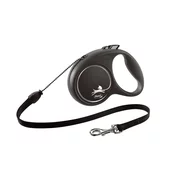 Flexi Black Design S Cord 5m sajlasti povodac za pse