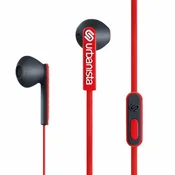 URBANISTA Urbanista, Žične slušalke Jack 3,5 mm San Francisco z mikrofonom, Rdeča / Črna, (5000228746)