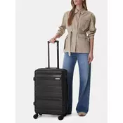 GINO ROSSI Srednji kofer CEO-GIN-M-005-BLACK Crna