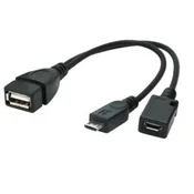 Gembird USB kabl 0,15 m Micro USB-B USB-A Crno
