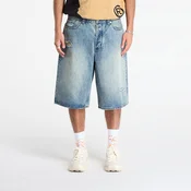 Kratke hlače A BATHING APE Sta Relaxed Fit Denim Shorts Lig M