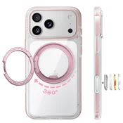Premium ovitek Torras Ostand O3 Light za iPhone 17 Pro Max/18 Pro Max - pink