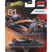 Hot Wheels Premium Formula 1 McLaren št. 81 - Oscar Piastri 1:64 (JKD81)