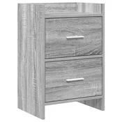 vidaXL vidaXL Posteljne mize Siva Sonoma 40 x 30 x 60 cm Inženirski les, (5000247528)