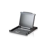 Aten CL1000M-ATA-GG PS/2 VGA 17 LCD Konzola with German keyboard