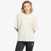 Majice adidas 3-Stripes Studio T-Shirt Chalk White Mel. XS