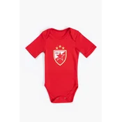 Crvena Zvezda-Stefan Bodi kratkih rukava za bebe Crvena Zvezda, Crveni