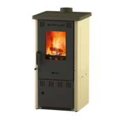 ALFA PLAM Pec na cvrsto gorivo ELITA II, 6kW, Gore, Bež
