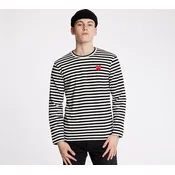 Majice Comme des Garçons PLAY Long Sleeve Tee UNISEX Black/ White XS