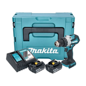 MAKITA DHP489RGJ Akumulatorski vibracijski vrtalnik-vijačnik 18V LXT, SET