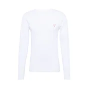 Guess Majica z dolgimi rokavi M2YI28 J1314 Bela Slim Fit