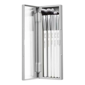 FILLIMILLI Set 5 čopičev za ličila za oči v etuiju z ogledalom Eye Makeup Brush Set