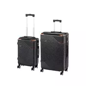 Set kofer-kolica TraveLux Urban X, crni
