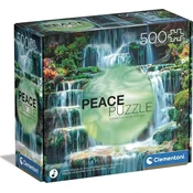Clementoni Peace puzzle: Brizganje vode 500 kosov