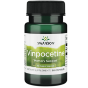 Swanson Vinpocetin (podpora za spomin), 10 mg, 90 kapsul