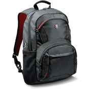 PORT HOUSTON Backpack 15.6 crna i crvena