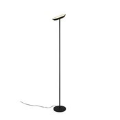 Črna LED stoječa svetilka (višina 178 cm) Specter – Trio