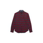 Superdry & Co Srajca mornarska/zelena/rdeča/bela
