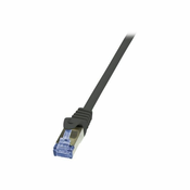LogiLink PrimeLine - patch cable - 0.5 m - black