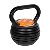 REBEL ACTIVE Podesiva liveno-gvozdena girja rusko zvono sa automatskim podešavanjem 9kg RBA-2324-9