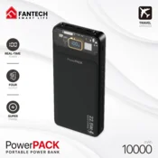 Power Bank Fantech T1 10000mAh QC,PD,22.5W crni