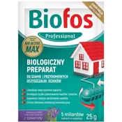 Čistilo za greznice Biofos 25 g vrečka, aktivne bakterije in encimi, sivka