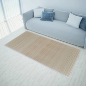 VIDAXL tepih od bambusa u prirodnoj boji 80 x 200cm