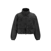 Ed Hardy Zimska jakna Love Kills črn denim
