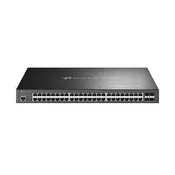 TP-Link SG3452XP (TL-SG3452XP) JetStream™ 48-Port Gigabit and 4-Port 10GE SFP+ L2+ Managed Switch with 48-Port PoE+