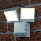 Theben LED zunanje stensko svetilo theLeda S17-100, belo, senzor - bela - Plastika