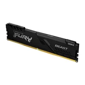Kingston 8GB 3200MHz DDR4, FURY Beast, CL16