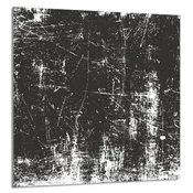 shumee STEKLENA PLOŠČA ZA KUHINJO 60x65 SIVA