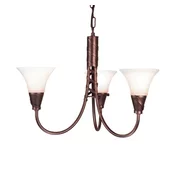 Elstead EM3-COPPER - Luster na lancu EMILY 3xE14/40W/230V