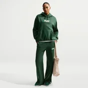 Nike Phoenix Fleece Womens High-Waisted Wide-Leg Logo Trousers - Fleece