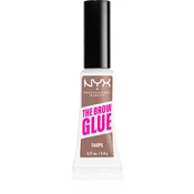 NYX Professional Makeup The Brow Glue Instant Brow Styler gel za obrvi 5 g odtenek 02 Taupe za ženske