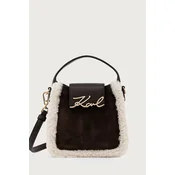 Karl Lagerfeld crossbody torbica ženska usnjena
