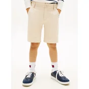 Tommy Hilfiger Kratke hlače iz tkanine 1987 Essential KB0KB09641 Bež Regular Fit