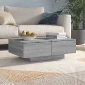 Stolic za kavu boja hrasta sonome 90x60x31 cm konstruirano drvo