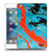 Silikonski prozorni ovitek za Apple iPad mini 4 - Blue Magma