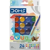 DOMS N80553 Set akvarelnih barv Mešajte 23 ml 24 kos