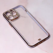 Maska za telefon Cirkon Camera za iPhone 14 Pro Max 6.7 ljubicasta