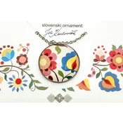 Medaljon slovenski ornament Jože Karlovšek