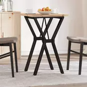 Vidaxl vidaXL Jedilna miza z nogami v obliki črke Y 50x50x75,5 cm