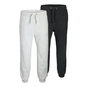 JACK & JONES Hlače JPSTKANE  siva / črna