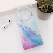 Maska Fluid Color za Xiaomi Redmi 14C/ A4 (2024) ljubicasto plava
