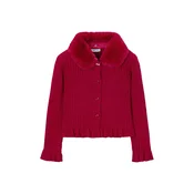 Mayoral Pletena jopica 4311 Rdeča Regular Fit