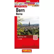 Hallwag Stadtplan Bern